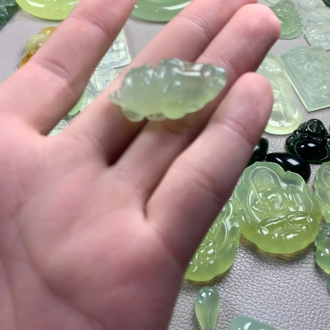 【闪购商品】蛇纹石玉岫玉未镶嵌