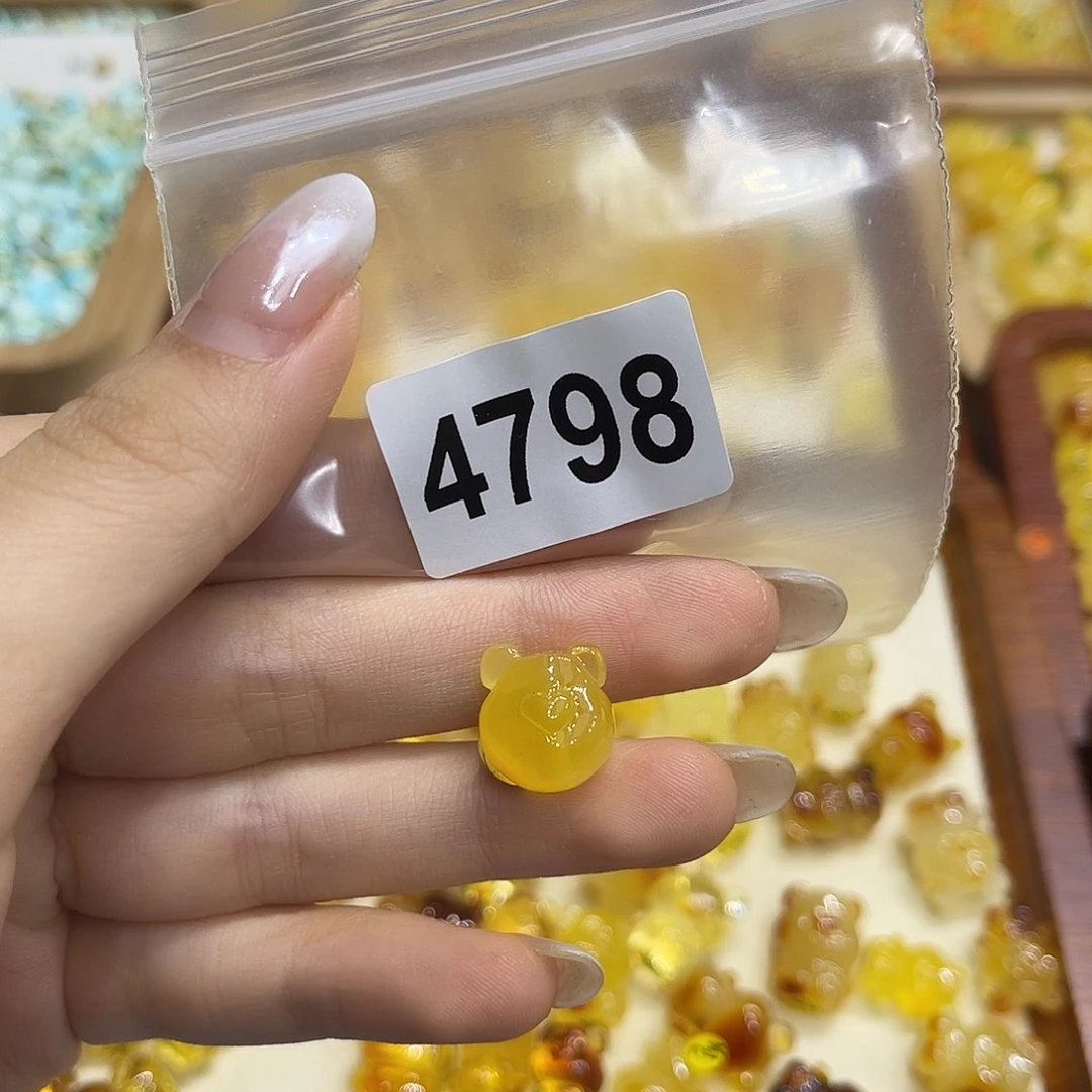 琥珀未镶嵌裸石蜜蜡