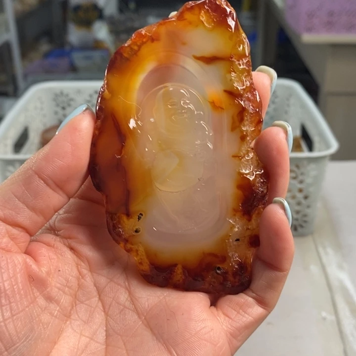 玛瑙/玉髓吊坠(不含链)未镶嵌