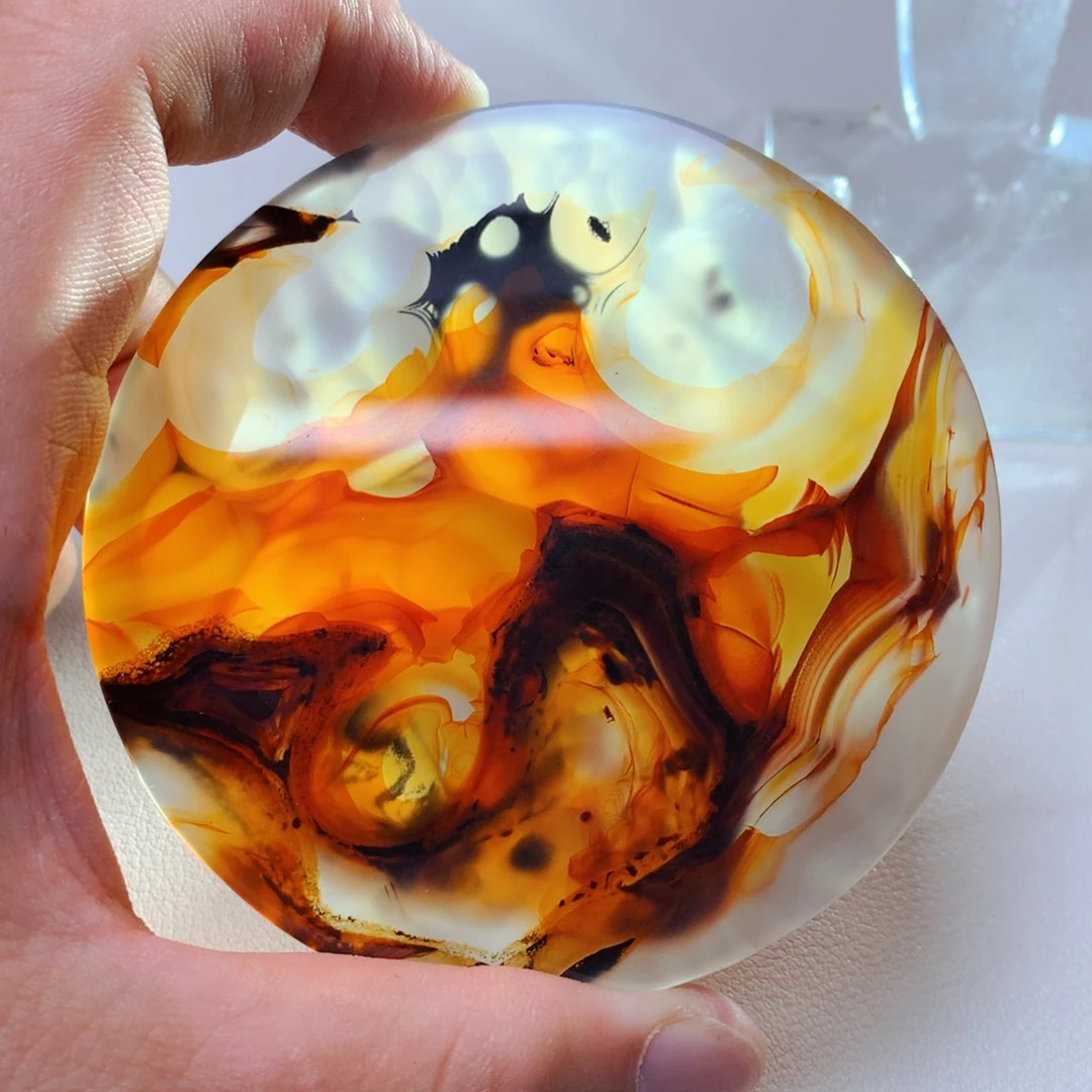 皮***学玛瑙/玉髓颈饰未镶嵌