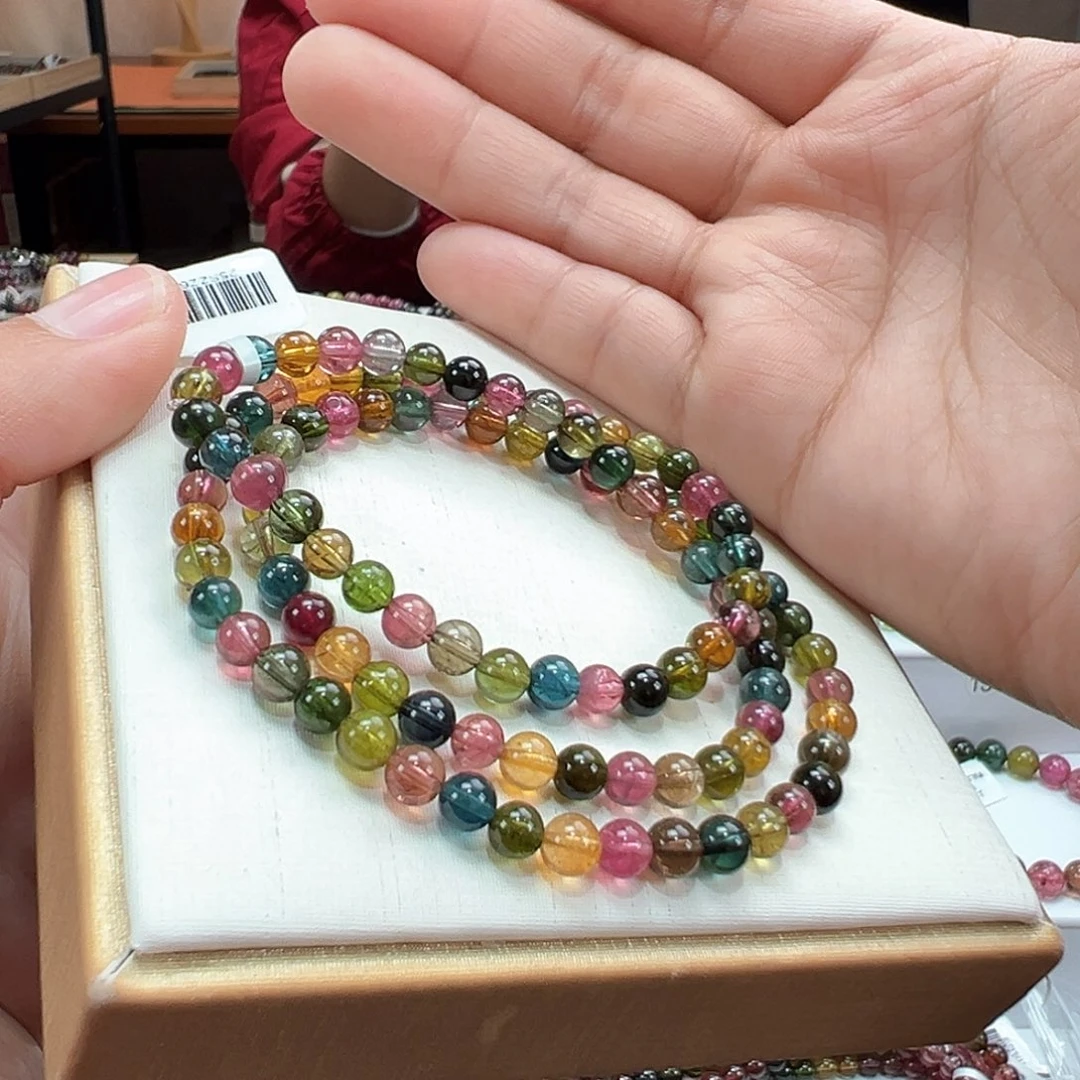 手串碧玺未镶嵌5.3mmmmmmmmm