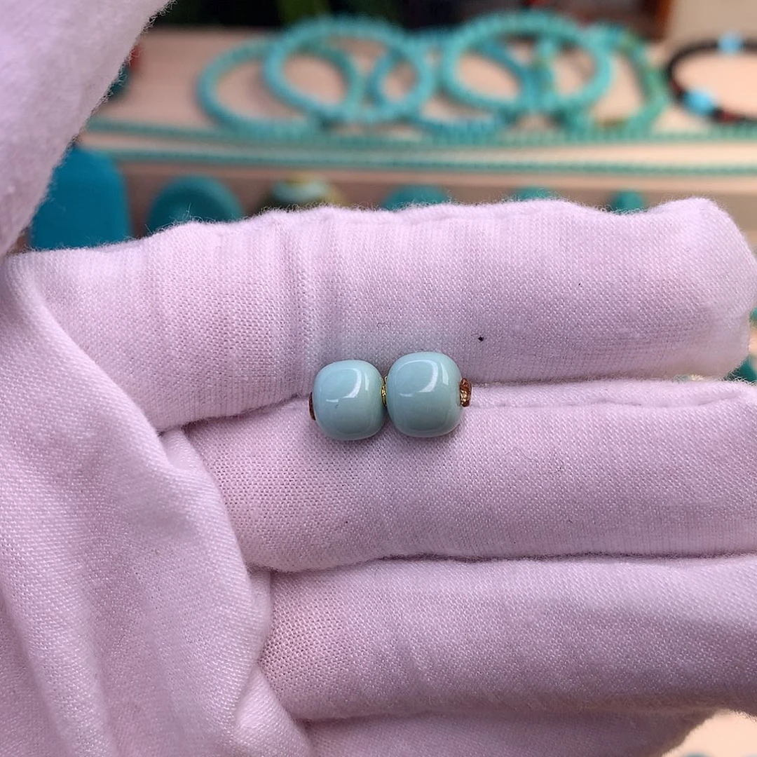 绿松石珠宝半成品未镶嵌