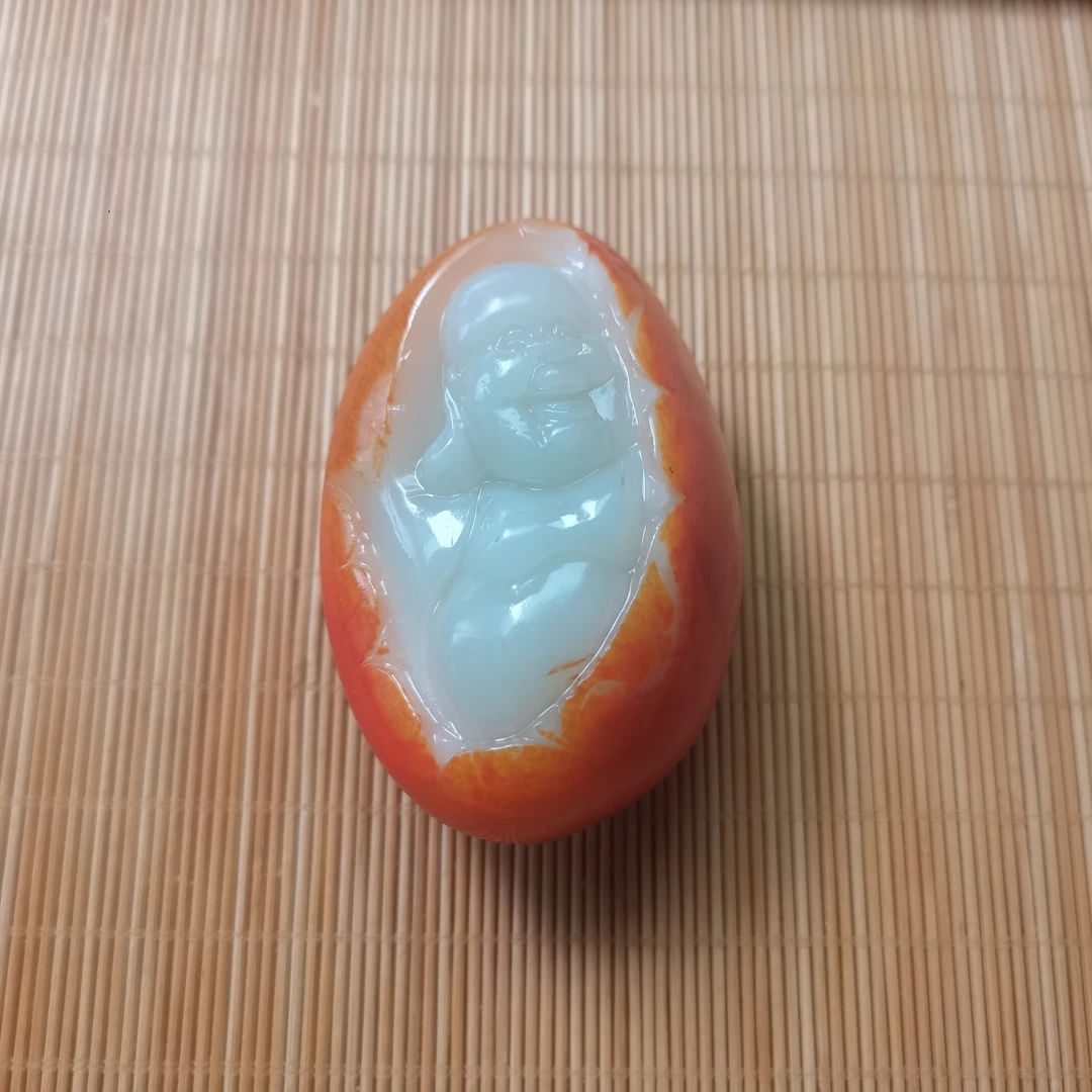 新疆和田玉弥勒佛189克