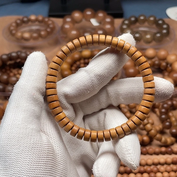 檀香木手串/手链4.7药片老山檀香