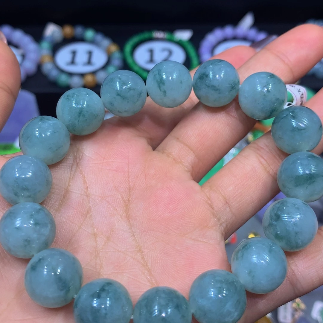 翡翠未镶嵌颈饰13+