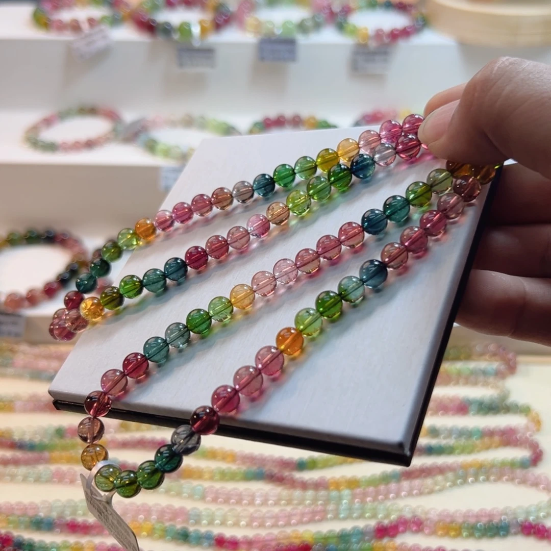 未镶嵌手链碧玺碧玺