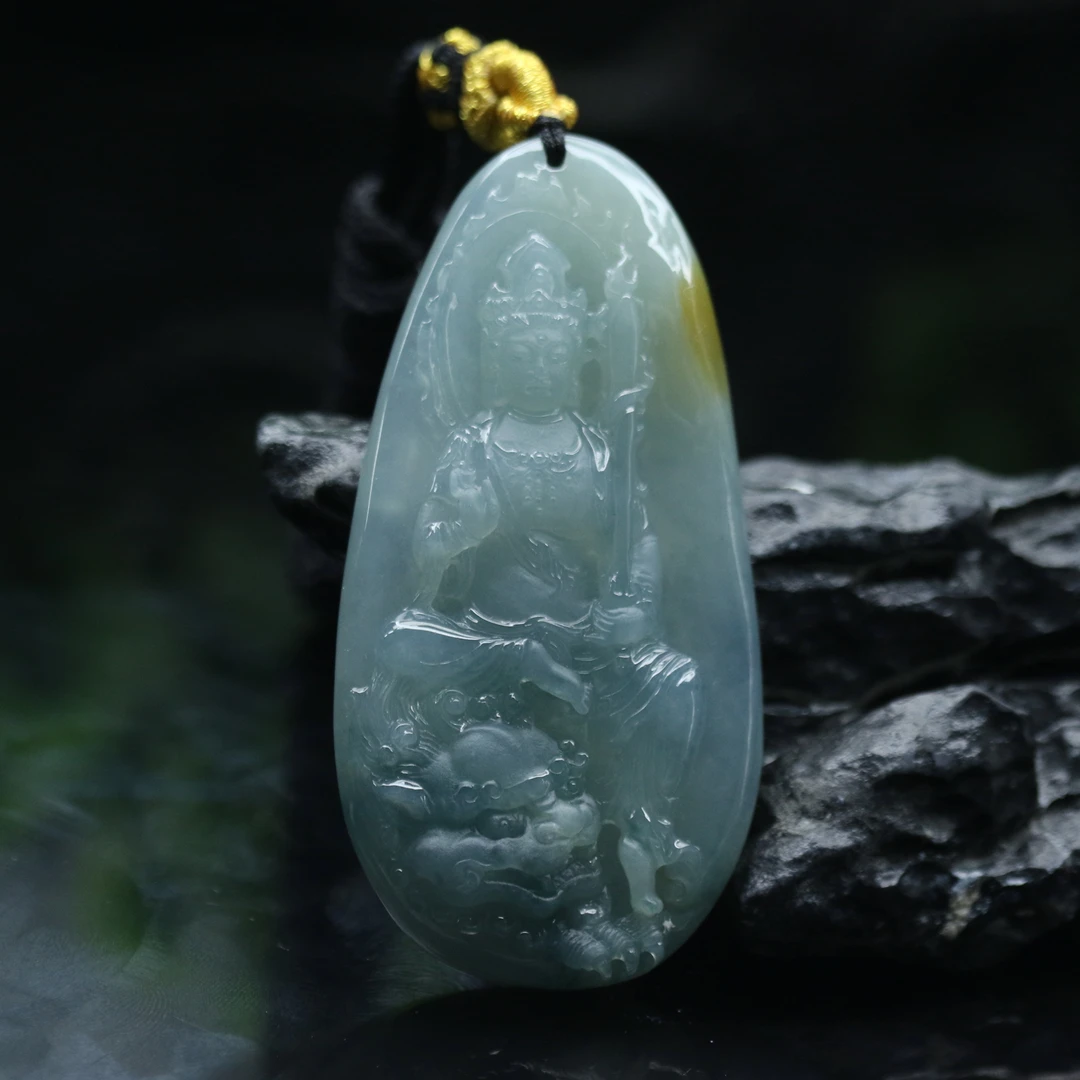 FC11天然缅甸翡翠A货虚空藏/701351/保利厦门拍卖
