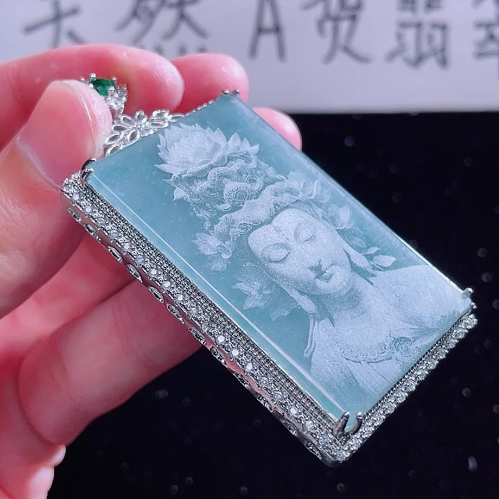 翡翠颈饰未镶嵌999999999