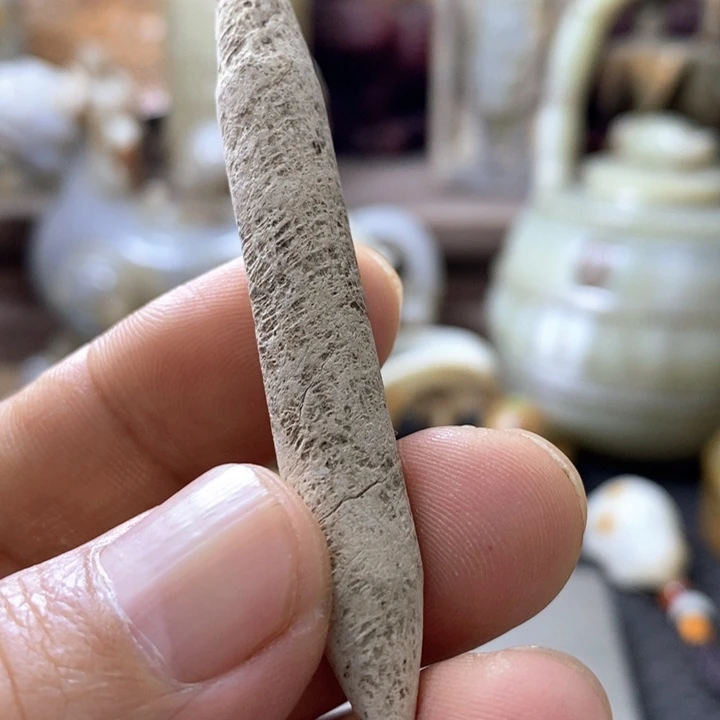 一***刀和田玉（糖玉）22K金镶嵌手链