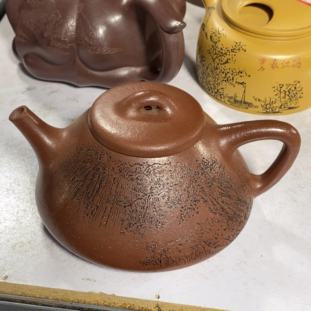 茶壶紫砂白24 子冶石瓢