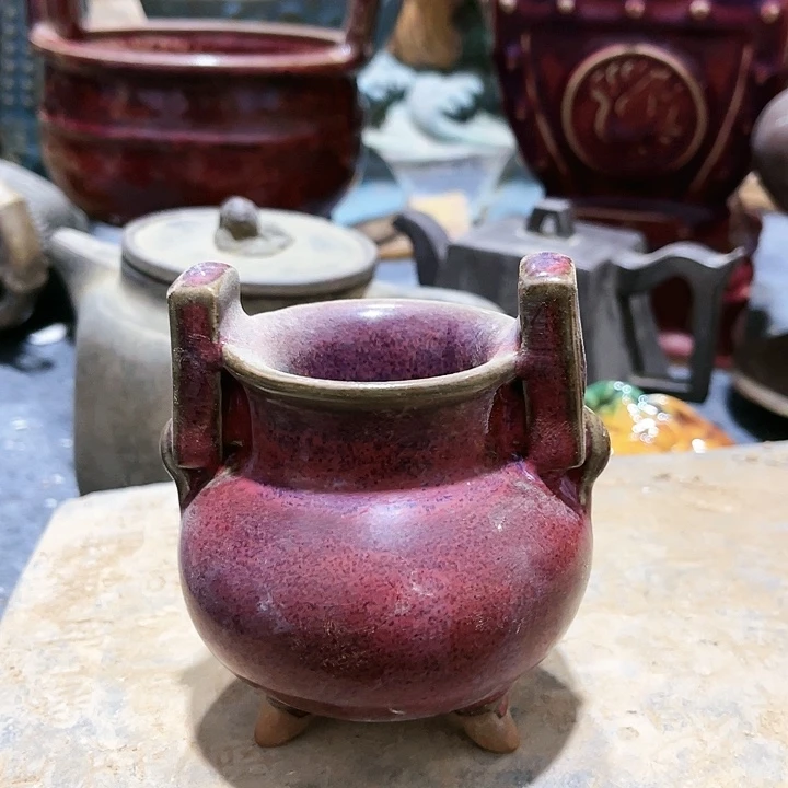 瓦当摆件茶台在瓦当摆件