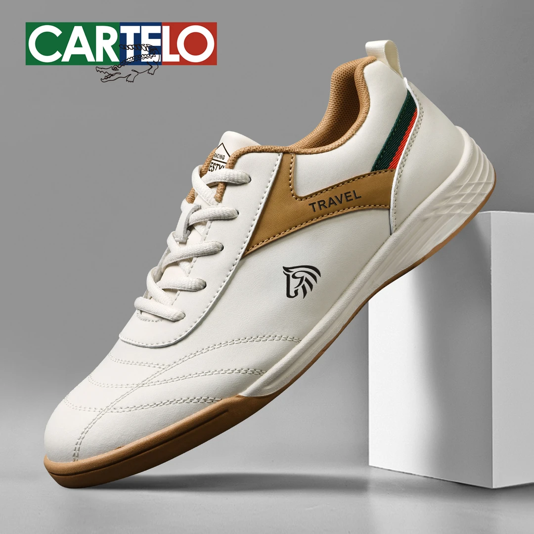 卡帝乐鳄鱼2025新款男鞋阿甘鞋秋冬防水休闲软底潮流百搭跑步鞋男