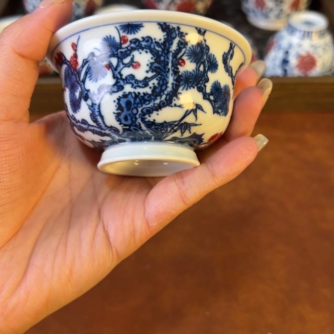 景德镇陶瓷手工手绘