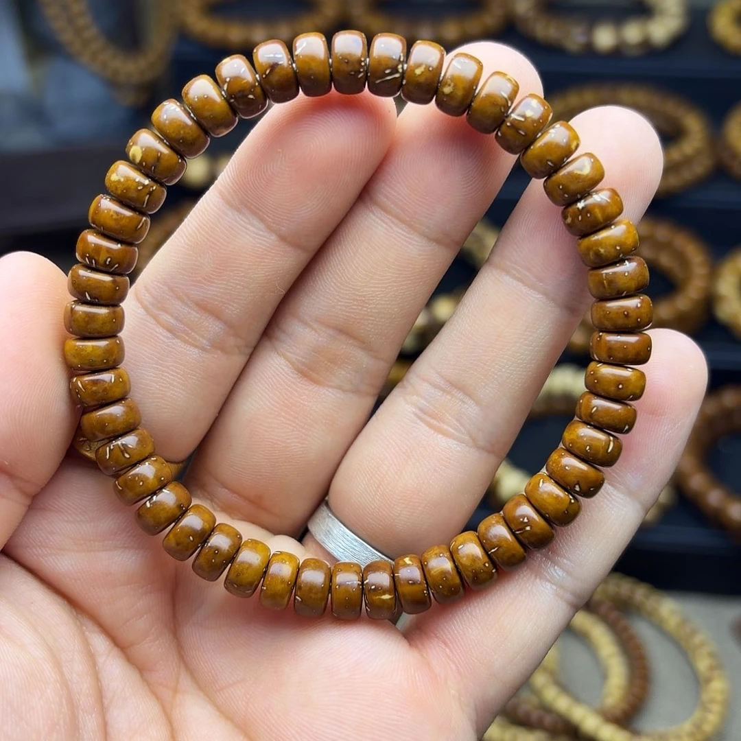 手串紫金鼠纯肉带一点点白药片