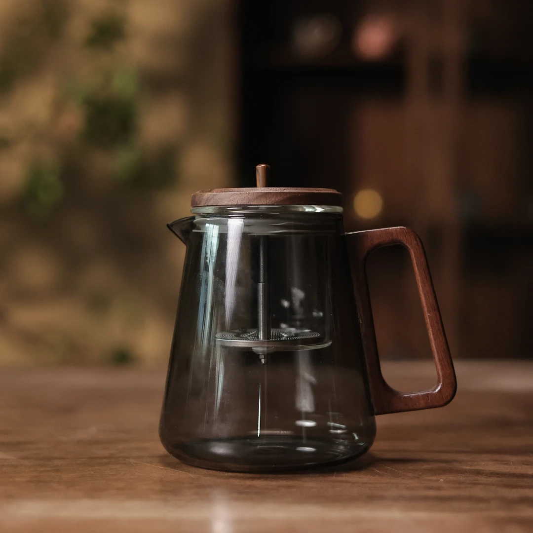 【十里】木把过滤飘逸壶800ml