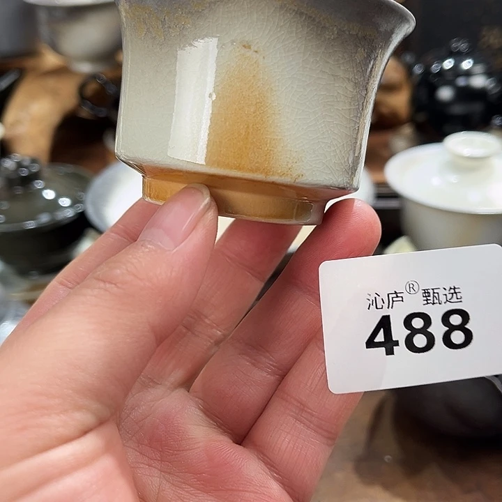 沁庐柴窑古法柴烧全手工茶具