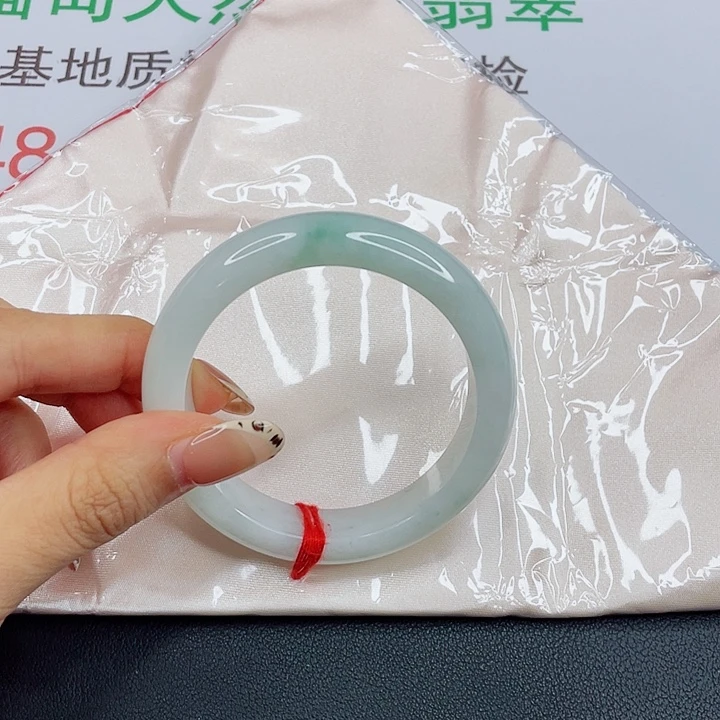 ***ㅤ未镶嵌手镯翡翠冰飘绿
