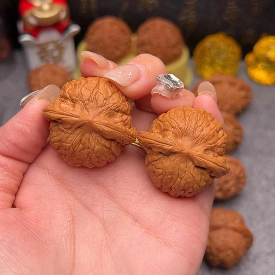 把件文玩核桃毕业精品精配乾隆磨37全品