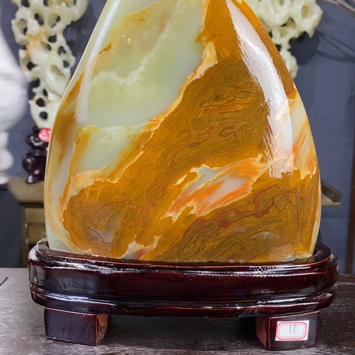 石材精品古青石摆件