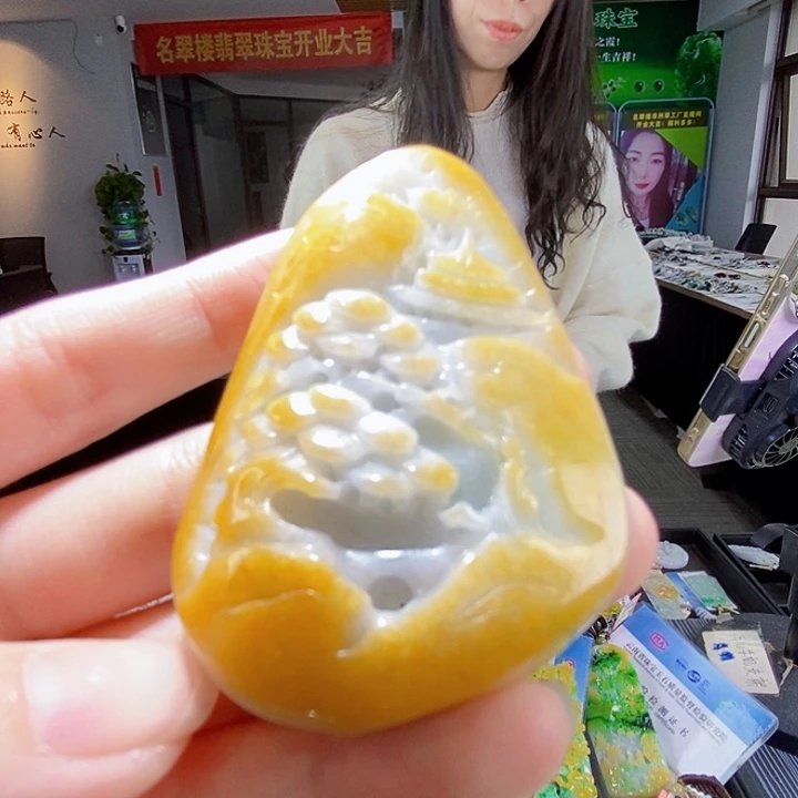 颈饰未镶嵌翡翠翡翠