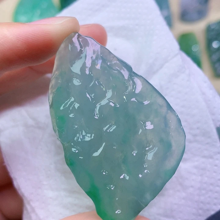 翡翠未镶嵌吊坠(不含链) 1672