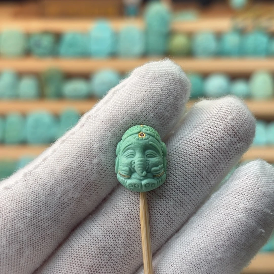 绿松石未镶嵌配饰