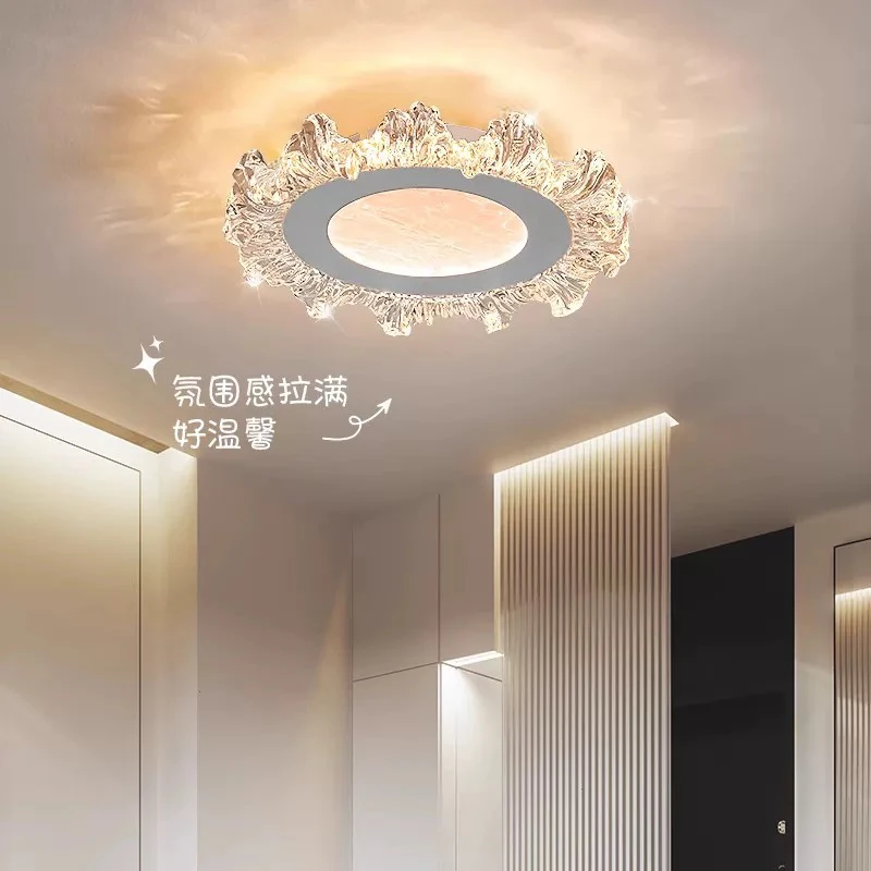 现代简约冰雕过道阳台灯