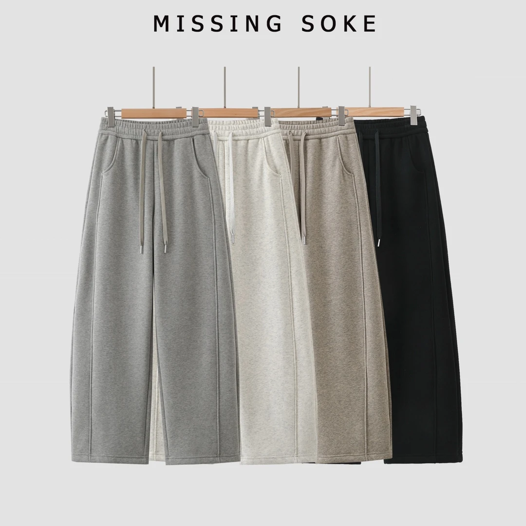 6203「穿上即妥帖」花纱加绒弯刀裤