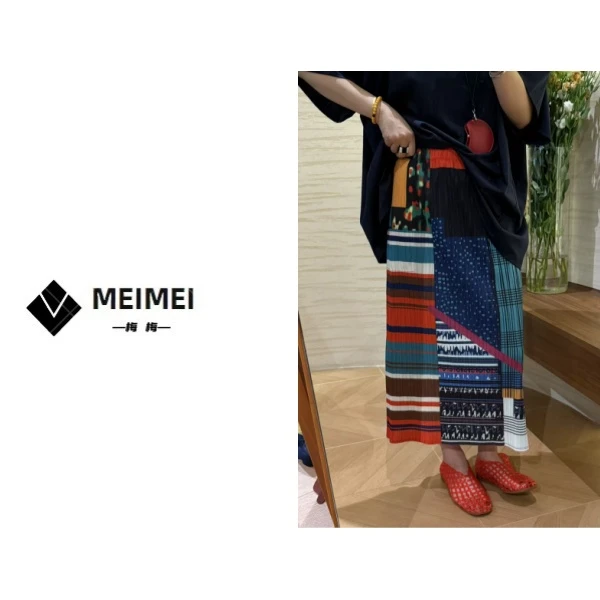 XMM.【三宅风色块狂想】时尚百搭潮流显瘦洋气宽松夏季休闲HZ7013