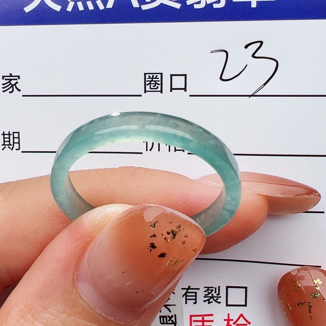 睡***猪翡翠未镶嵌戒指戒指