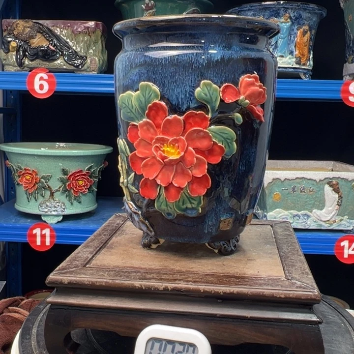 花***下石湾盆石湾盆石湾盆