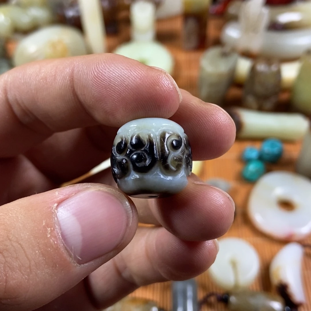 和田玉和田玉未镶嵌安***记