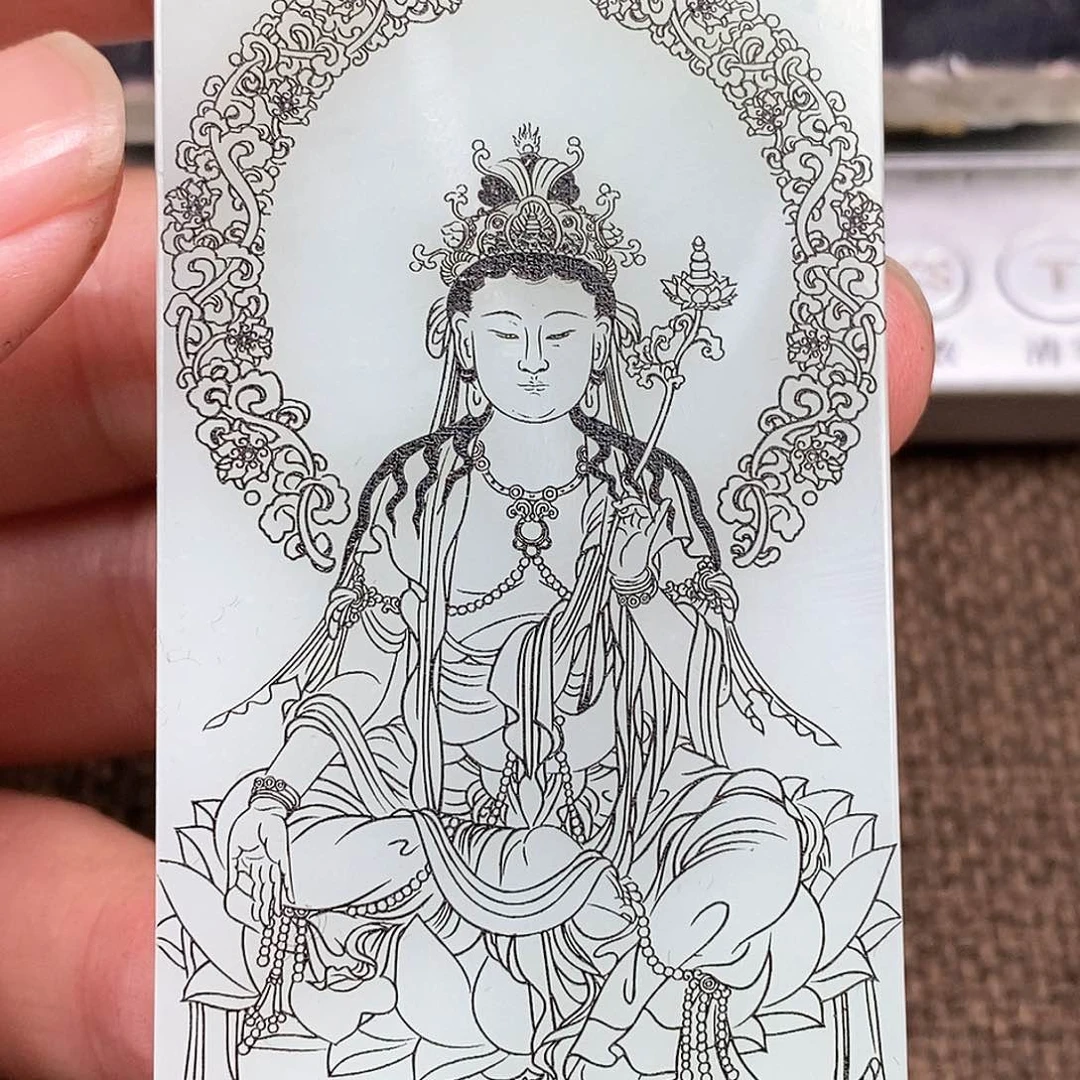 和田玉挂件未镶嵌