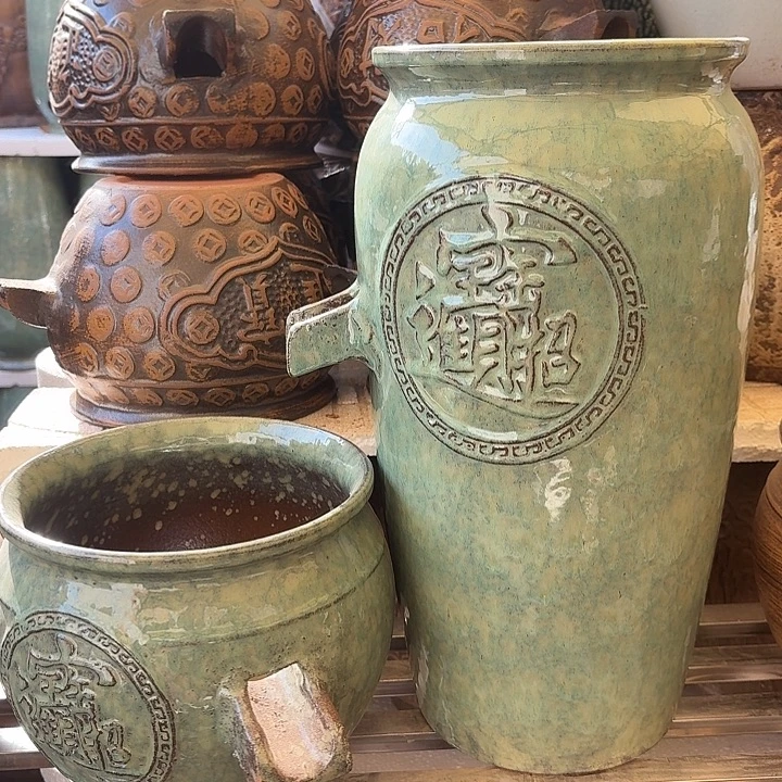 粗陶口径19/39，20/17进水口2.5厘米