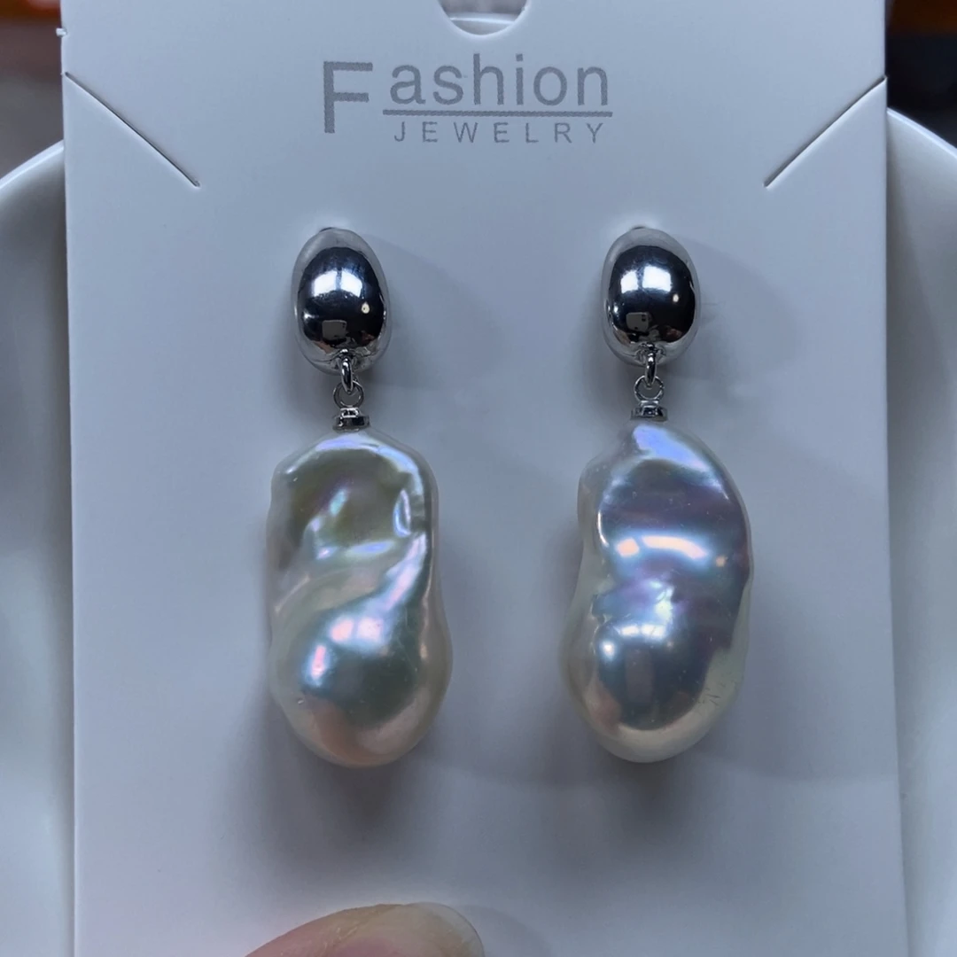 淡水珍珠耳环合金特价800