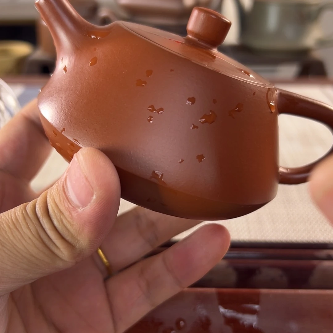 紫砂微瑕茶壶 无礼盒