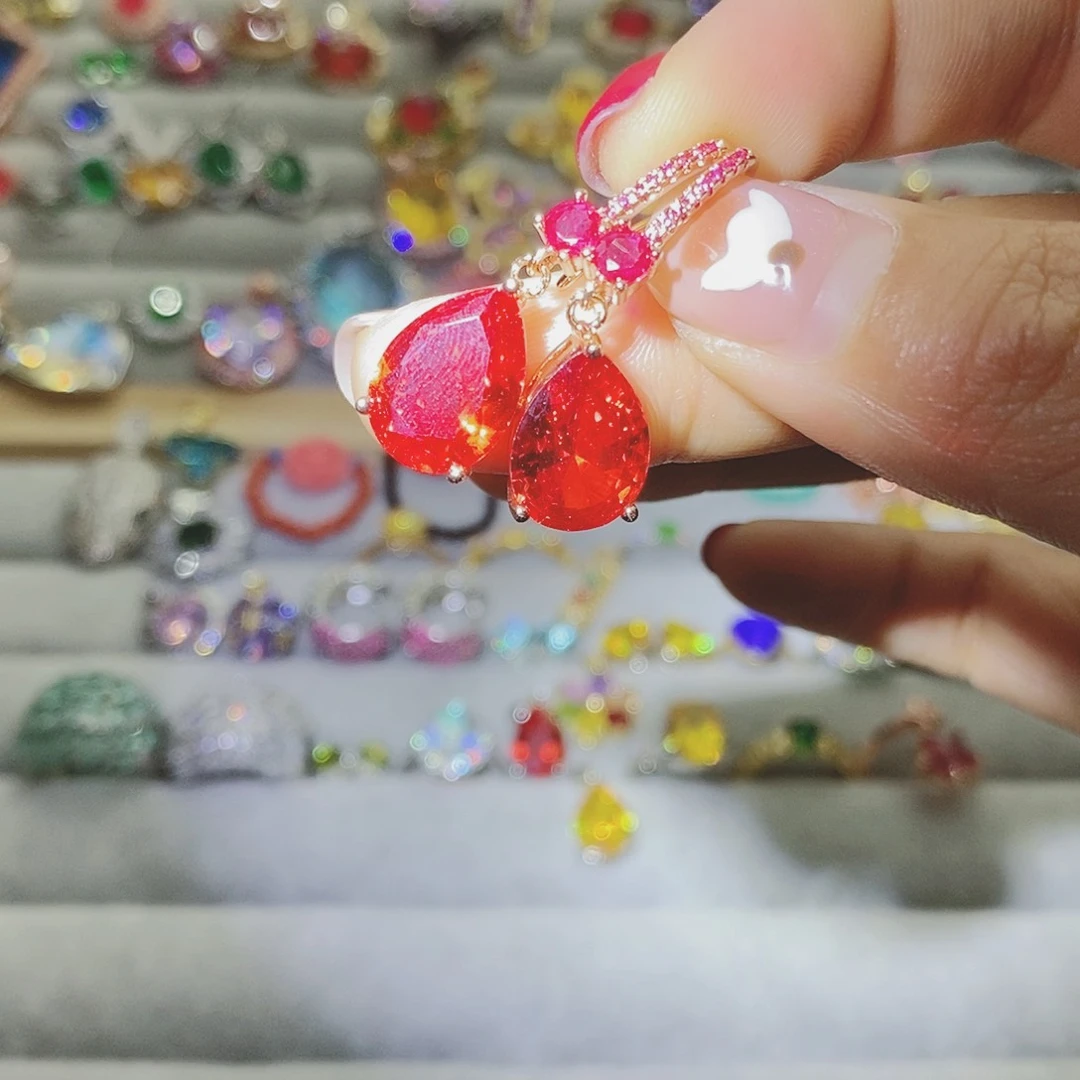 【闪购商品】芙蓉石戒指银S925镶嵌