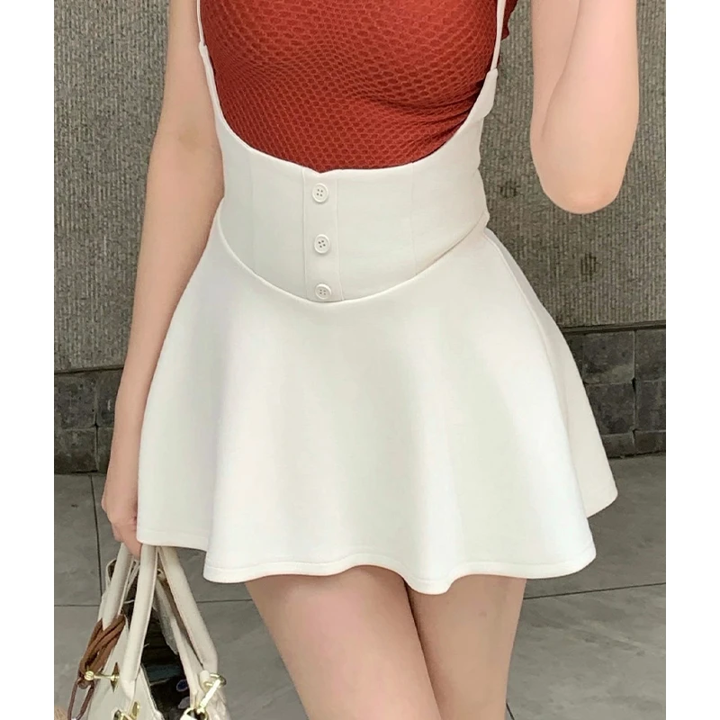 【小蛮腰】夏季新款纯欲少女风减龄穿搭显高显瘦背带裙