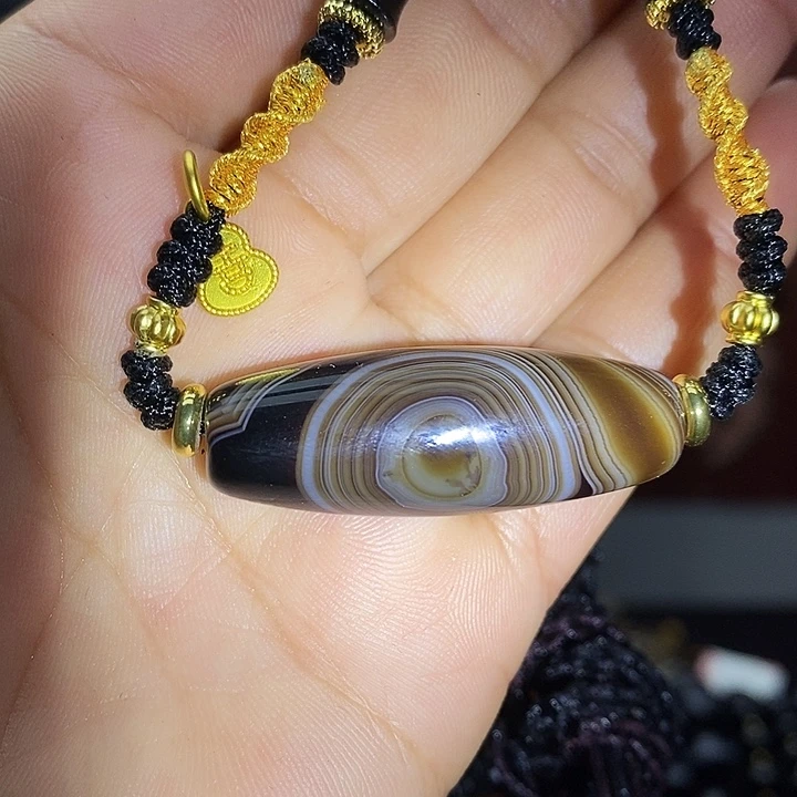 玛瑙/玉髓合金颈饰