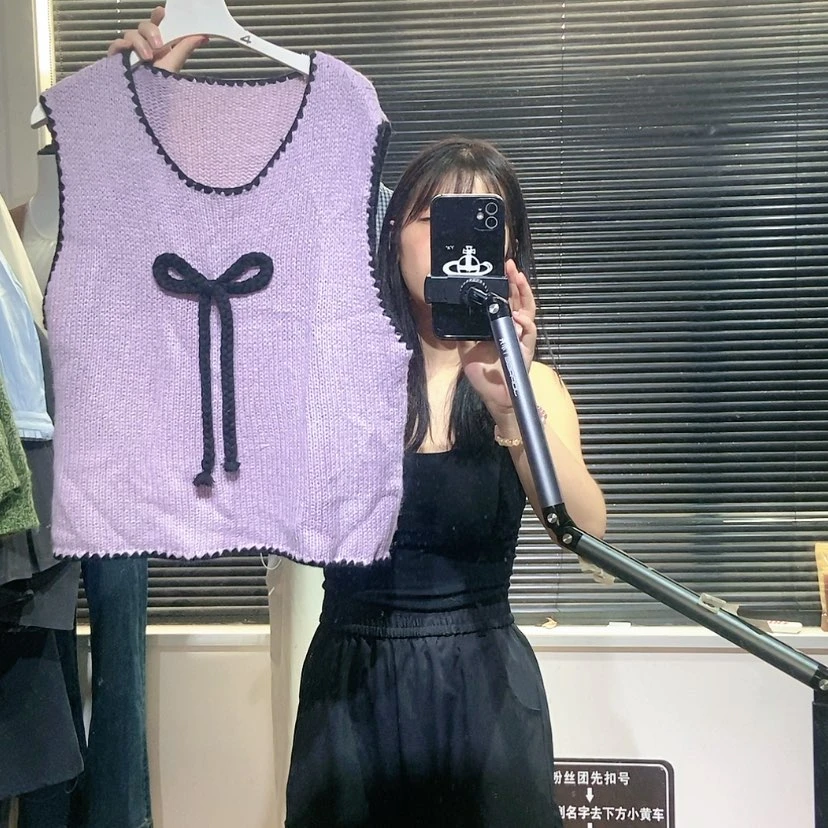【闪购商品】紫色马甲