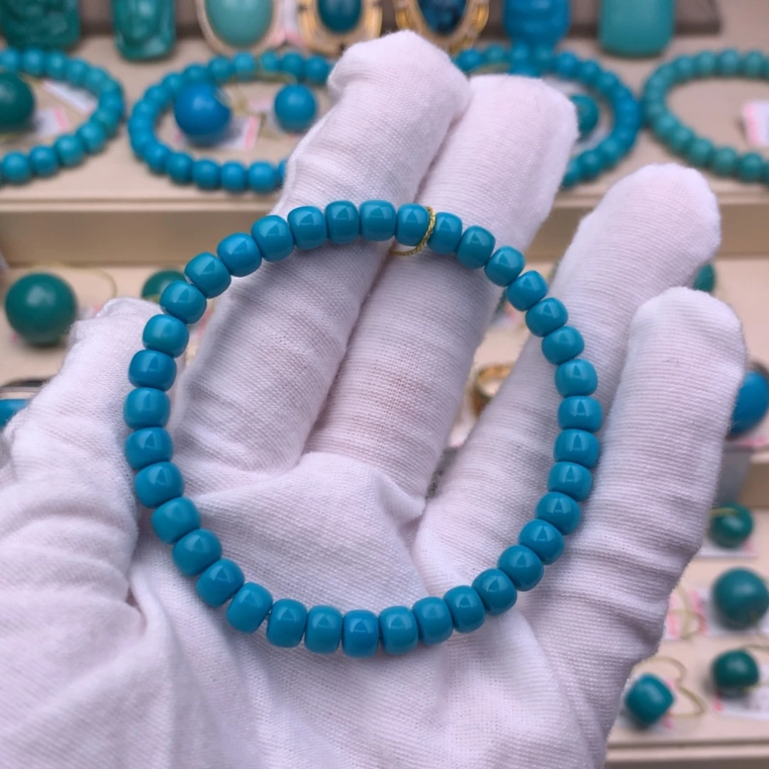 好***天绿松石未镶嵌珠宝奇石