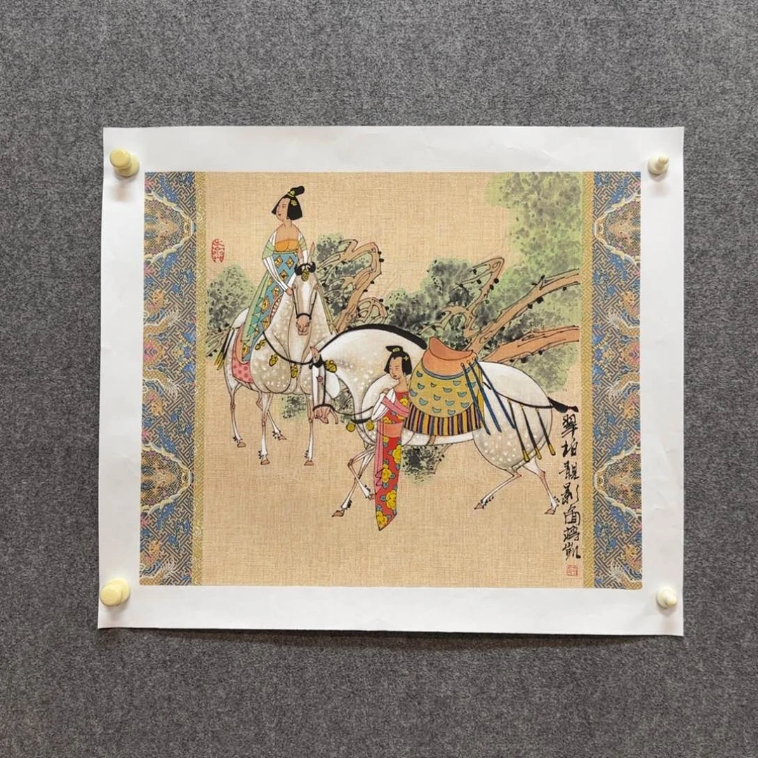 国画吴****签zz蒋凯老师手绘作品