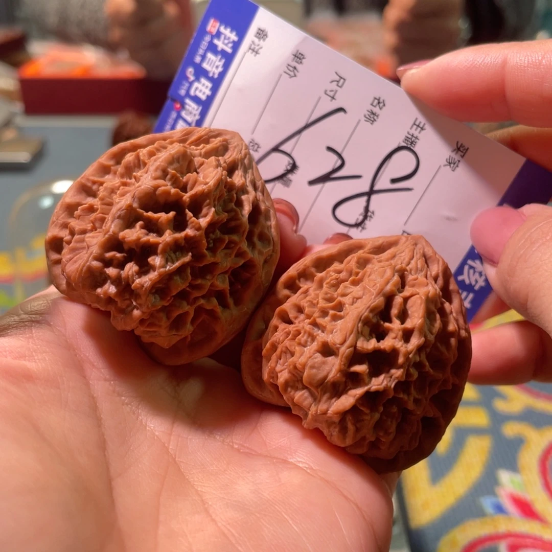 把件核桃42左右野牛自然桩不打药