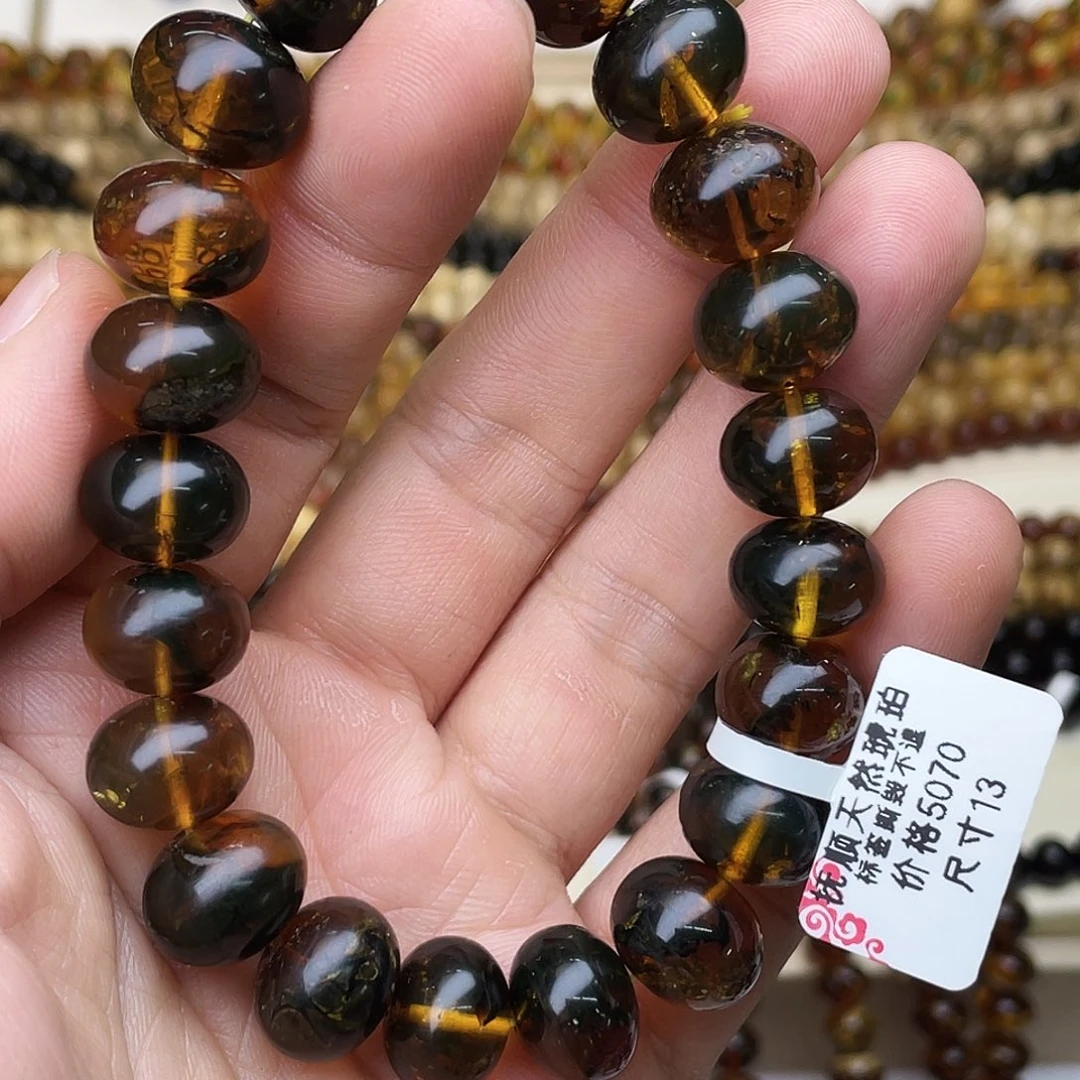 裸石琥珀未镶嵌十三90624