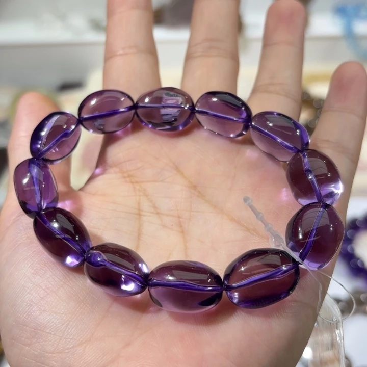 未镶嵌手链水晶巴西紫