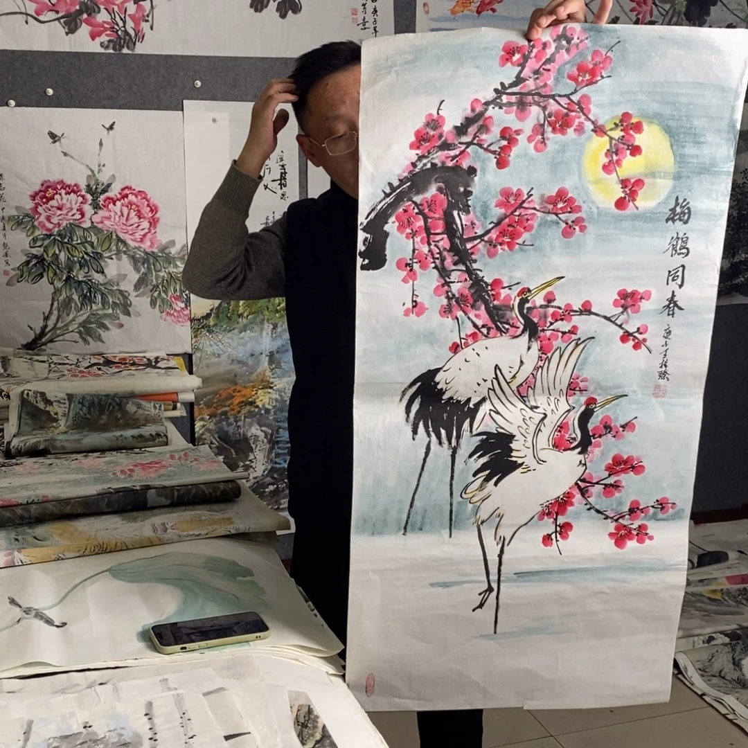 国画纯手写手绘作品86