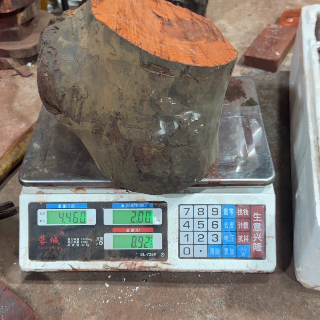 木印度小叶紫檀原材料泥料