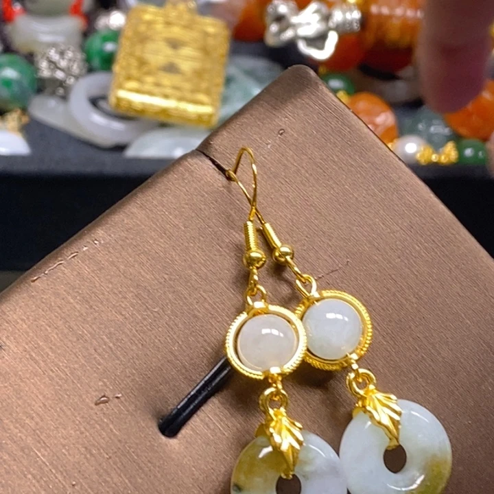 翡翠未镶嵌挂件天然缅甸翡翠