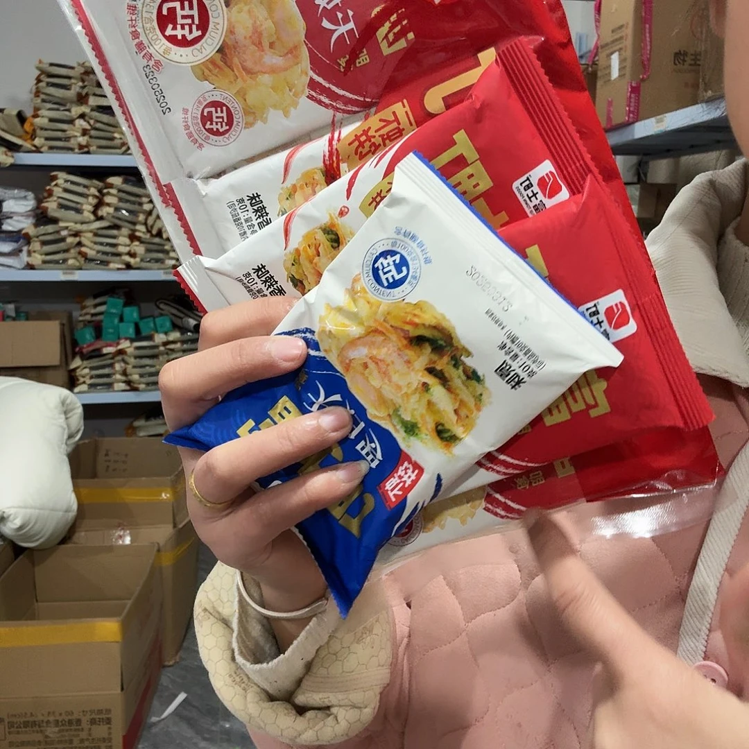 虾饼到手就9包啦啦啦