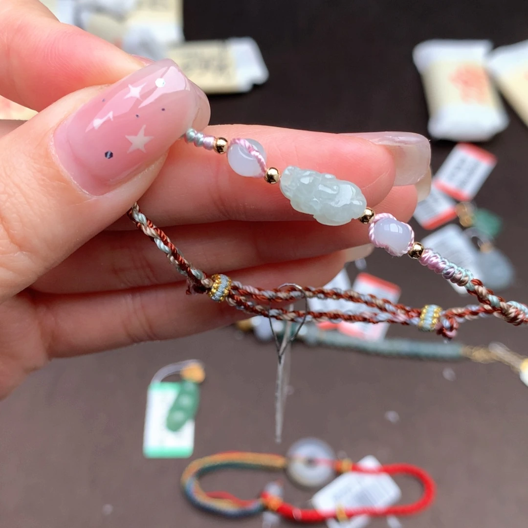 【闪购商品】翡翠手绳未镶嵌一